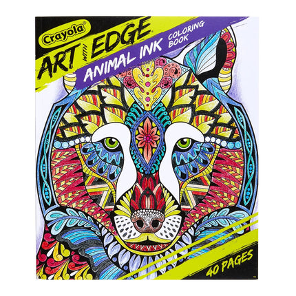 Crayola Jungle Animal Coloring Book, Teen & Adult 