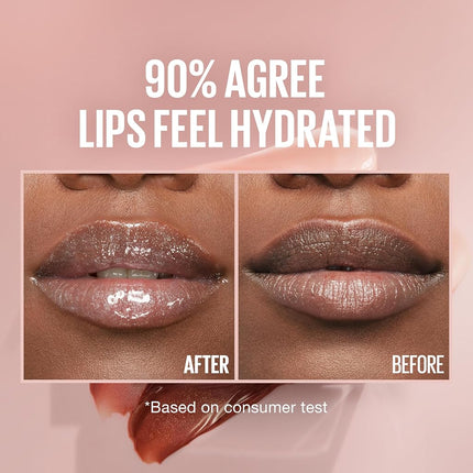 Maybelline Lifter Gloss Lip Gloss Makeup With Hyaluronic Acid, Hydrating, High Shine, Hydrated Lips, Fuller-Looking Lips, Pearl, 0.18 fl. oz.