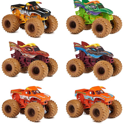 Monster Jam, Mystery Mudders, Official Die-Cast Monster Truck, Wash To Reveal, 1:64 Scale (Styles Will Vary)