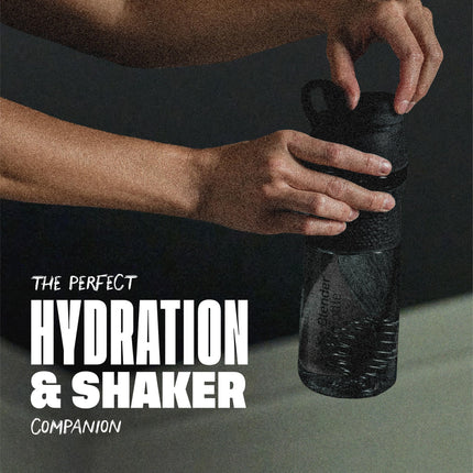BlenderBottle Sportmixer | Protein Shaker cup | Diet Shaker | Water Bottle | with BlenderBall | 590ml - plum