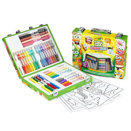 Crayola Silly Scents Mini Inspiration Art Case Coloring Set, Gift for Kids Age 4+