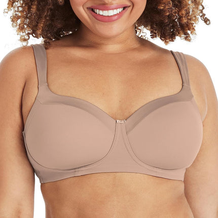 Playtex Sujetador sin aros Balconette de figura completa Shapes & Supports para mujer 4824, Evening Blush, 363D