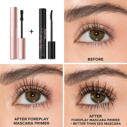 (Black) - Too Faced Sex Mascara 10ml Full Size