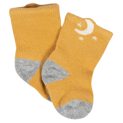 Gerber Unisex Baby 8-Pair Wiggle-Proof Sock, Southwest, 6-9 Months