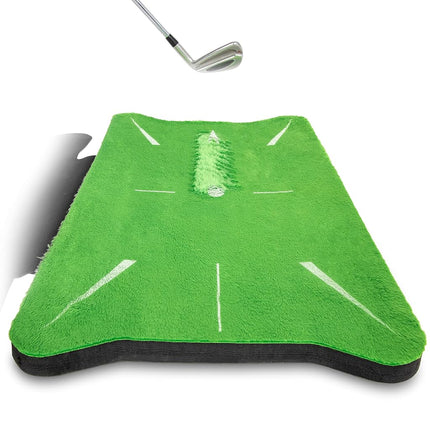 GoSports Swing SPOT Alfombrilla de entrenamiento de impacto de golf, muestra la trayectoria del palo en el impacto para detectar y corregir golpes de slice, hook y más