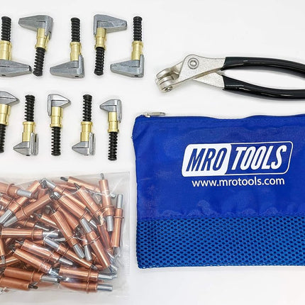 50 1/8 Cleco Fasteners + Cleco Pliers + 5 KSG 3/4 