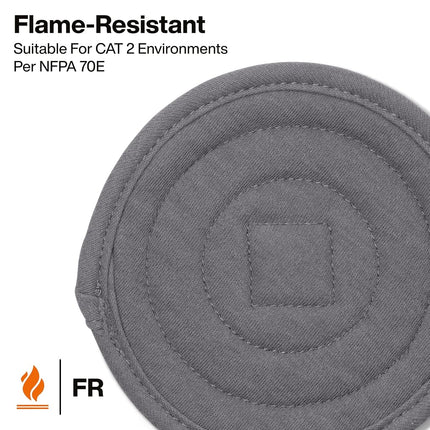 Klein Tools FRCLKHHTPPD5 Flame-Resistant Cooling Hard Hat Top Pad with Active Cooling Insert, Cat 2 Arc Flash, Compatible with Klein Tools Hard Hats