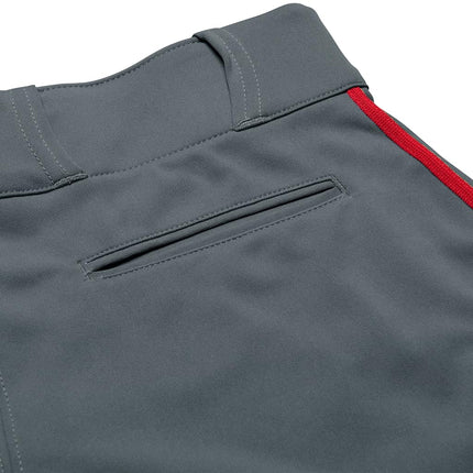 Pantalón Triple Crown de parte inferior abierta con ribete