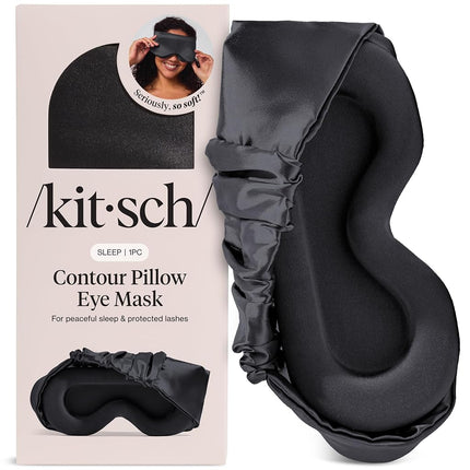 Kitsch Contour Pillow Eye Mask - Charcoal