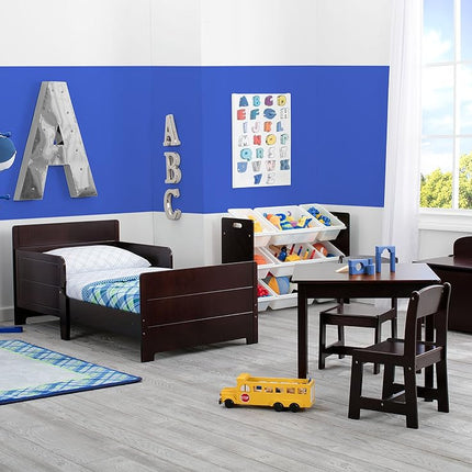 Delta Children My Size Deluxe Toy Box, Dark Chocolate