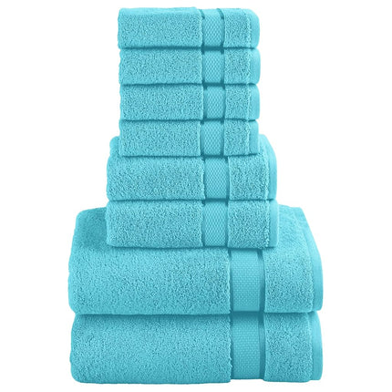 Elegant Comfort Premium Cotton 8-Piece Towel Set, 