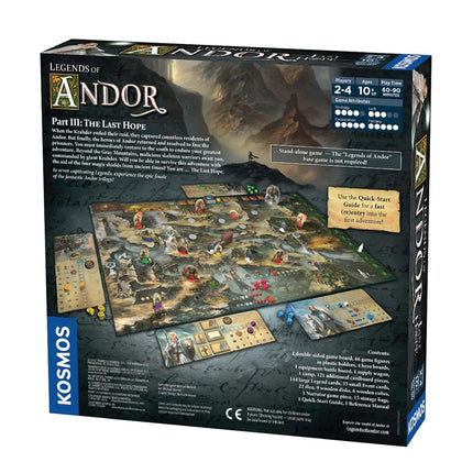 Thames & Kosmos | 692803 | Legends of Andor: The Last Hope Expansion | Cooperative Adventure Game | 2-4 Players | Ages 10+