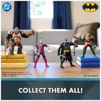 DC Comics, Batman Ninja - 15 cm Batman Action Figure, Battle Moves, with Accessories, from 4 Years