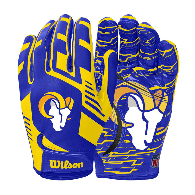 Wilson NFL Stretch Fit Football Gloves - Adult, Lo