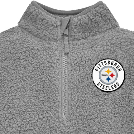 Gerber Baby NFL Team Sherpa Mock Neck Pull Over Sweatshirt