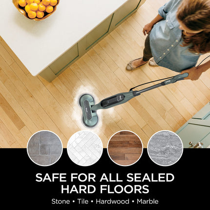 Shark, Grey XKITP7000D Soft 2 Steam & Scrub Dirt Grip Dusting Washable Pads