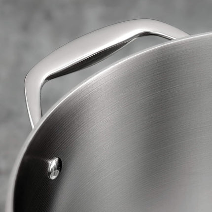 Tramontina Signature Tri-Ply Clad Stainless Steel 8-Quart Stock Pot with Lid, Induction-Ready Pasta Pot, Dishwasher-Safe, NSF-Certified, Made in Brazil