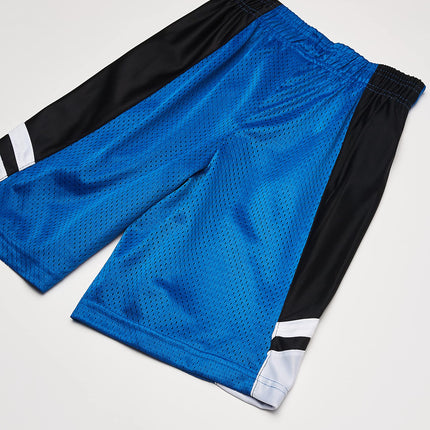 Southpole Boys' Big Basic Basketball Mesh Shorts - Blue - L