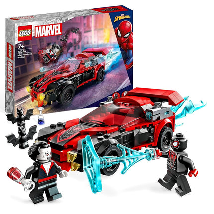 LEGO 76244 Marvel Miles Morales vs. Morbius, Spide