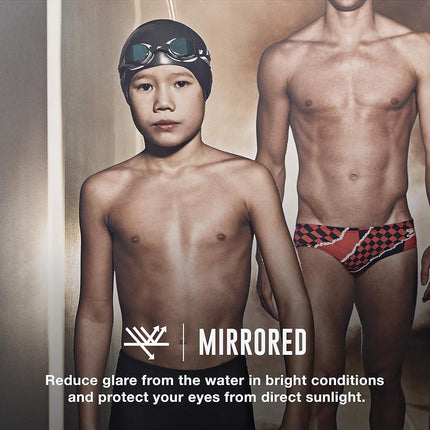 Speedo Jr. Hyper Flyer Mirrored - Silver, One Size