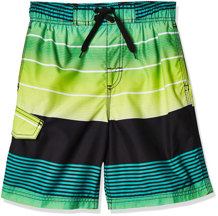 Kanu Surf Boys' Toddler Echelon Stripe Quick Dry B