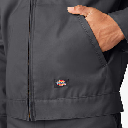 Veste Eisenhower non doublée Dickies pour homme, anthracite, taille M