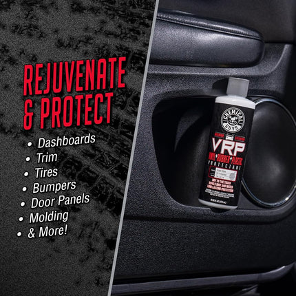 Chemical Guys V.R.P. Vinyl, Rubber and Plastic Super Shine And Protectant, 16 oz - US