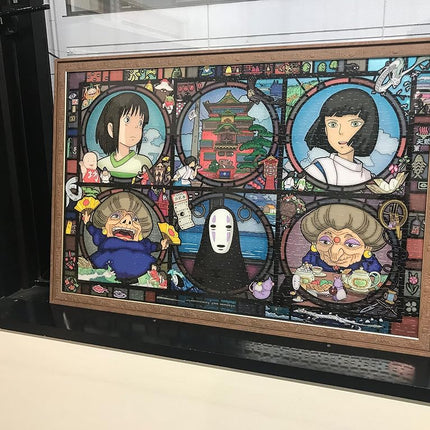 ensky - News from a Mysterious Town [Spirited Away] Artcrystal Puzzle (1000-AC016) - Official Studio Ghibli Merchandise, Multi