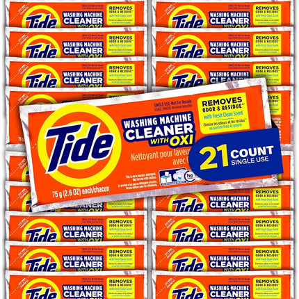 Tide Washing Machine Cleaner (21 Count Total)