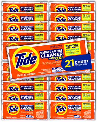Tide Washing Machine Cleaner (21 Count Total)