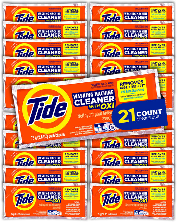 Tide Washing Machine Cleaner (21 Count Total)