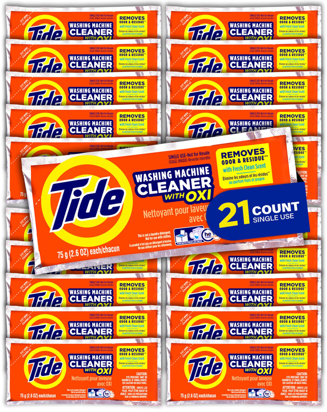 Tide Washing Machine Cleaner (21 Count Total)