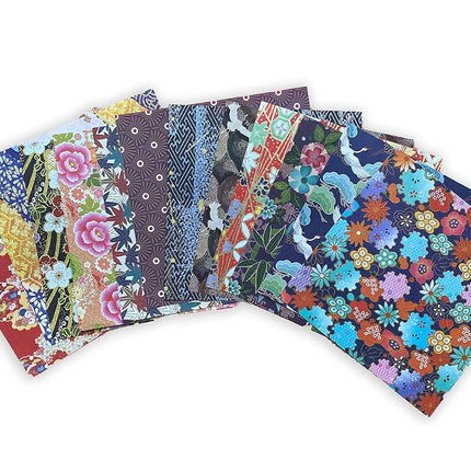 Origami Paper 500 sheets Japanese Washi Patterns 6" (15 cm): Double-Sided Origami Sheets with 12 Different Designs (Instructions for 6 Projects Included)