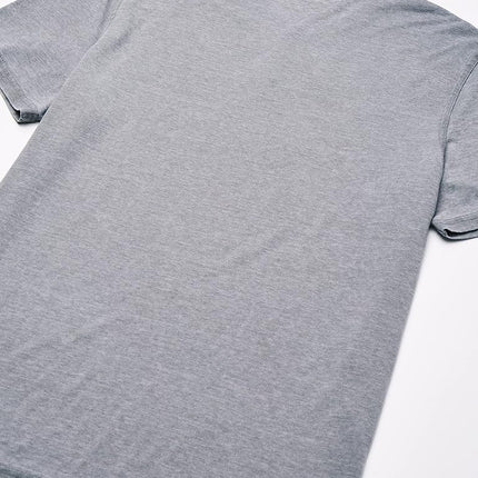 Lucky Brand Men's Venice Burnout Notch Neck Tee Shirt T, Frost Grey, XXL