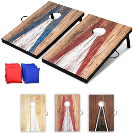 GoSports 3 x 2 ft Cornhole Board Set - Portable Ou