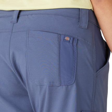 Dickies Temp-IQ Performance Pantalón Corto Cargo para Mujer Temp-iq Performance Cargo Shorts, Retro Indigo, 4