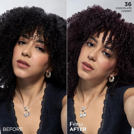 L'Oreal Paris Feria Permanent Hair Color, Chocolate Cherry, 2 Count