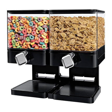 Zevro KCH-06134 Compact Dry Food Dispenser, Dual C