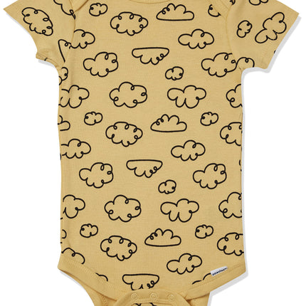 Gerber unisex-bebés paquete de 8 body de manga corta, estrellas, prematuros