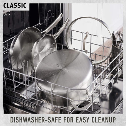 Calphalon Classic Stainless Steel Cookware Set, 10-Piece