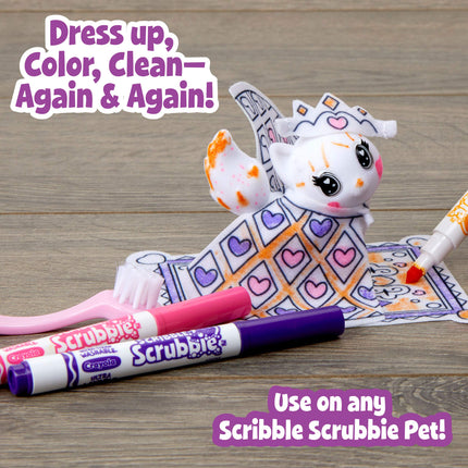 Crayola Scribble Scrubbie Princess Costume Playset, Toy for Kids, Gift