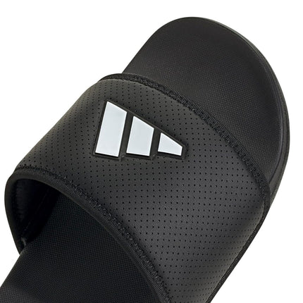 adidas Unisex ADILETTE COMFORT SLIDES, Core Black/Cloud White/Core Black, 6 UK