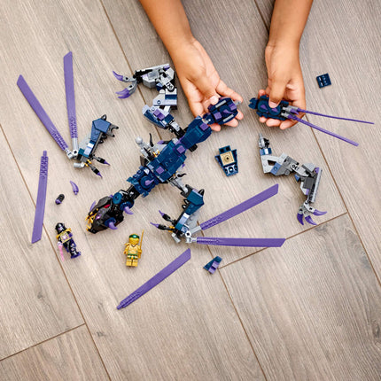 LEGO NINJAGO Legacy Le Dragon Overlord 71742 – Kit de Construction et de Jeu Ninja avec Dragon Articulé, Nouveauté 2021 (372 Pièces)