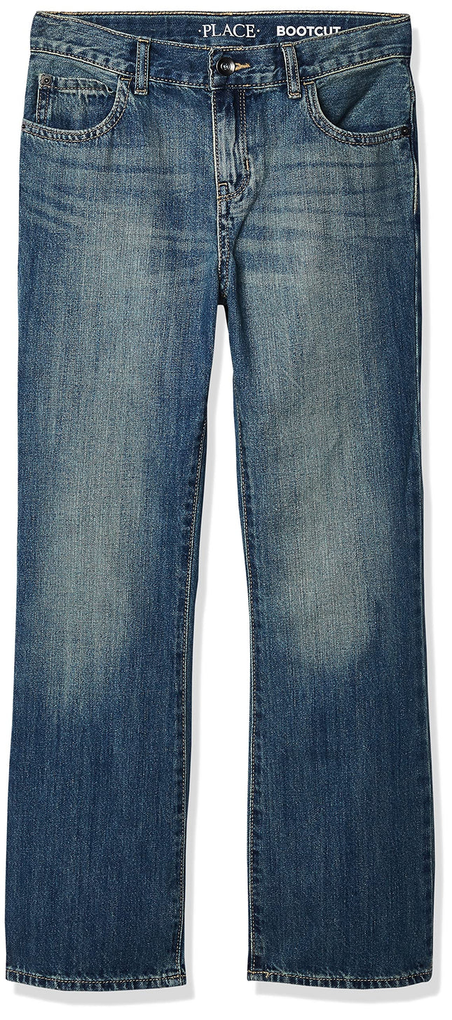 The Children's Place Boys' Bootcut Jeans, Pierce W
