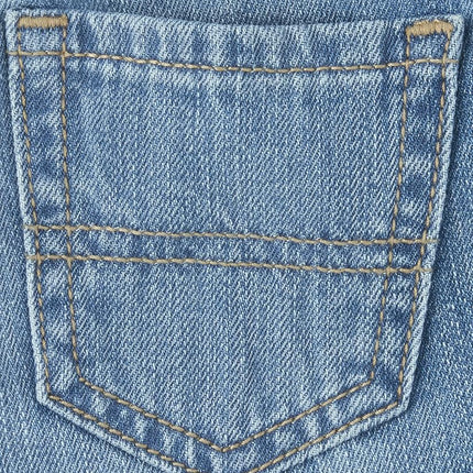 The Children's Place baby boys And Toddler Basic Straight Leg Jeans, Carbon Wash/Dk Juptier 2 Pack, 6-9 Months US