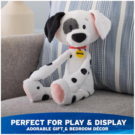 GUND Disney Official Patch Toothpick Plush, 101 Dalmatians, Puppy Stuffed Animal for Ages 1 and Up, White, 15”