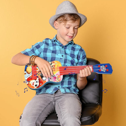 Paw Patrol Party Ukulele for Kids, Chase & Marshall