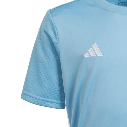 adidas Kids' Tabela 23 Jersey, Team Light Blue/White, Large