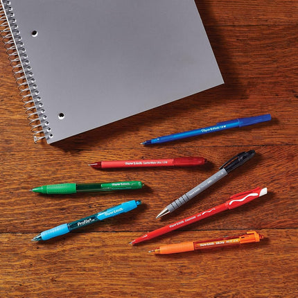 Paper Mate Flex Grip Rt 1.0Mm Pen, Black 12-Pack