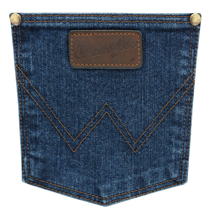 Wrangler Men's Premium Performance Cowboy Cut Comfort Wicking Slim Fit Jean, Midnight Rinse, 34W x 32L